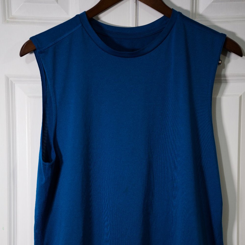 Blue Workout shirt